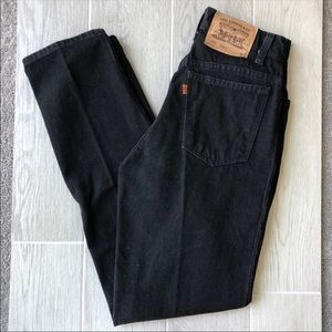 Levi’s Vintage 951 Black High Waisted Mom Jeans